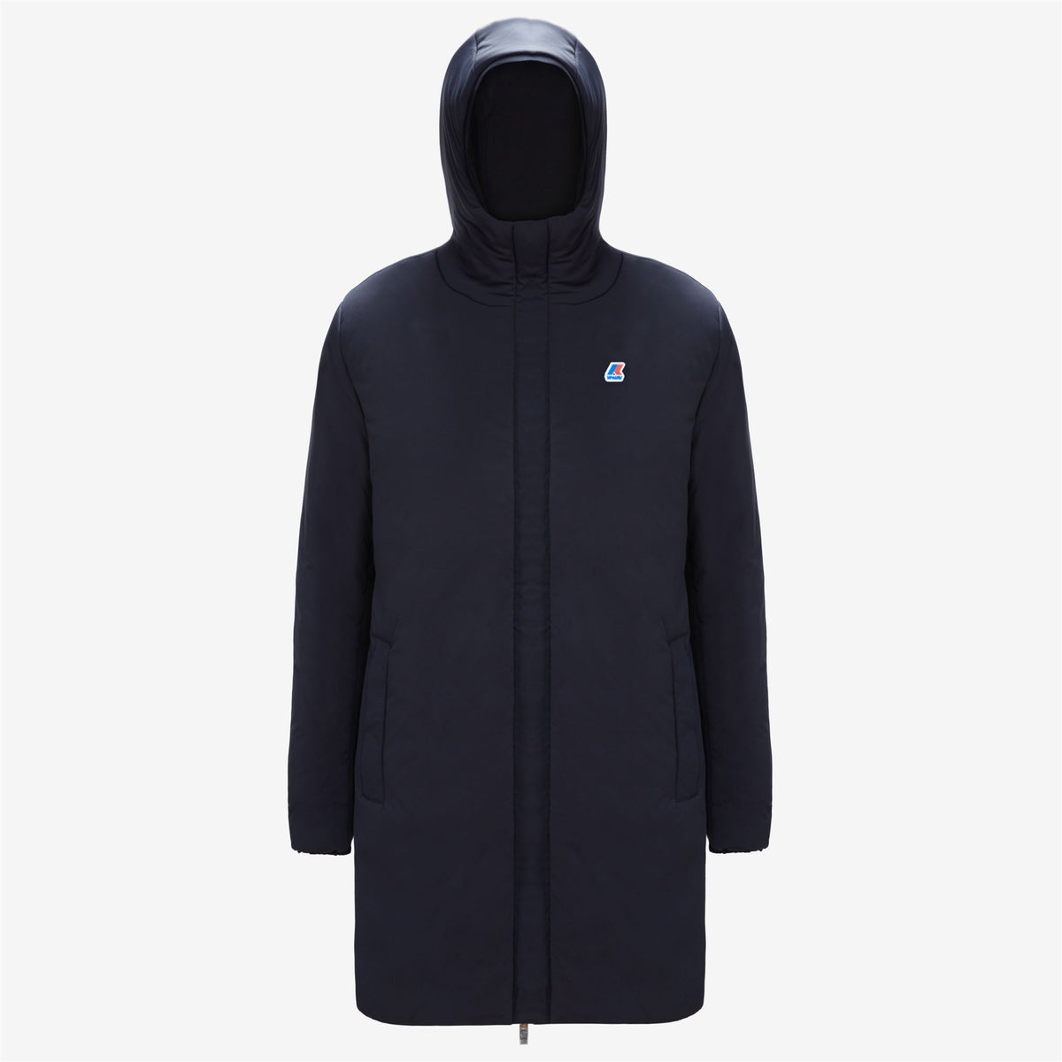 Jackets_Woman_SOPHIE WARM DOUBLE_Mid_Black Pure - Blue Depth - Commercial 2