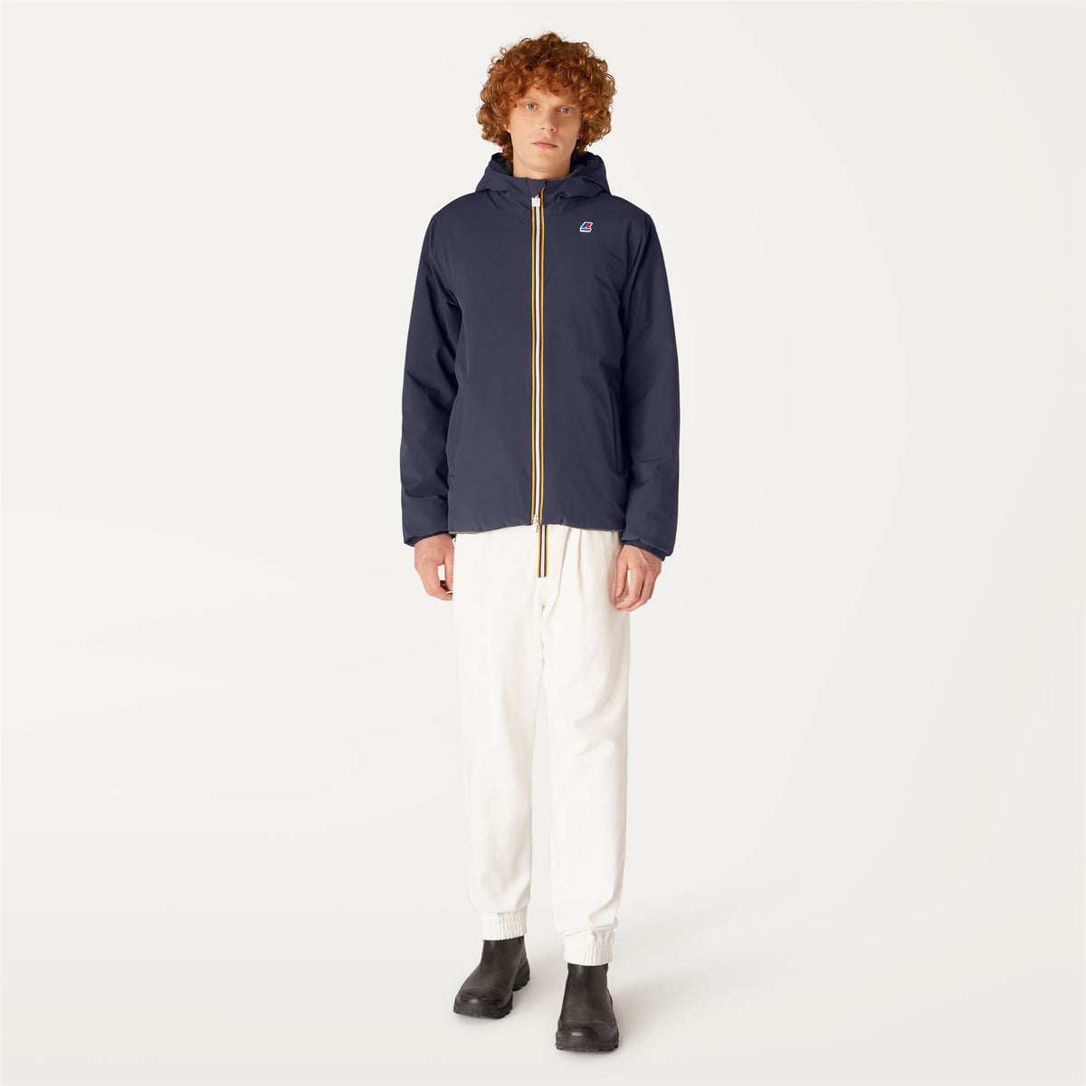 Jackets_MAN_JACQUES WARM DOUBLE_Short_Blue Depth - GREEN BLACKISH - Commercial 4