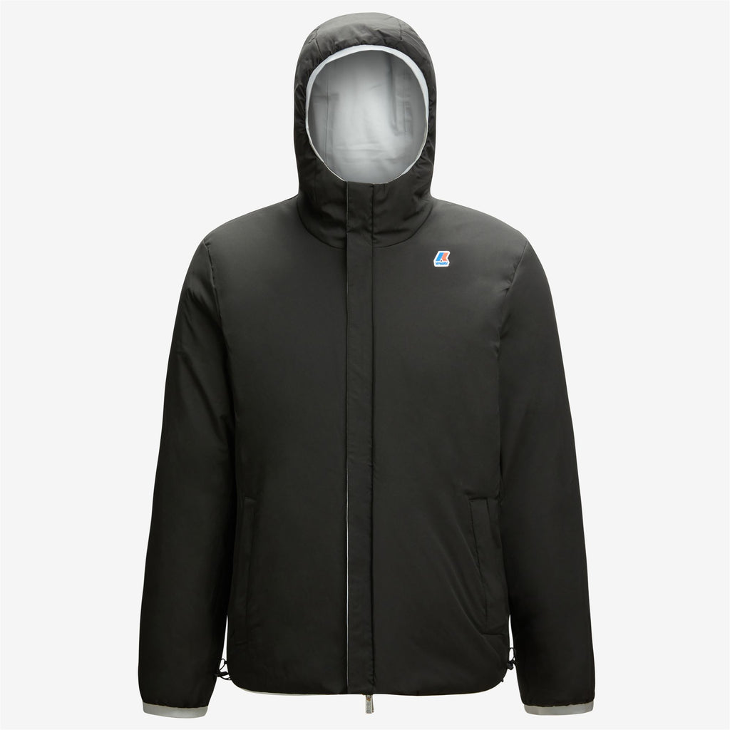 Jackets_Man_JACQUES WARM DOUBLE_Short_Grey Lt - Black Pure - Commercial 2