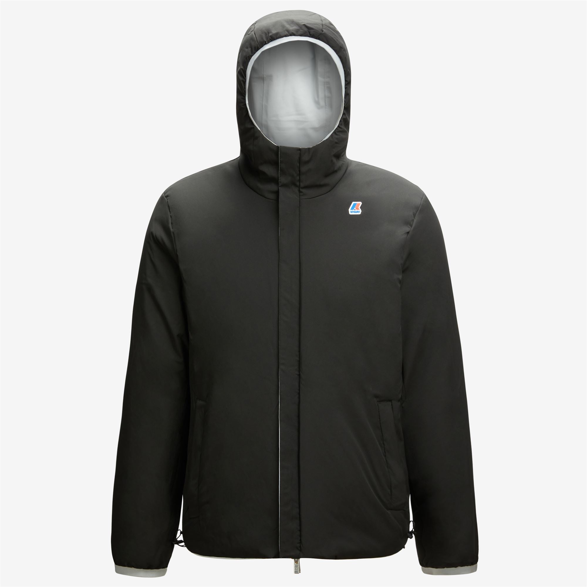 Jackets_Man_JACQUES WARM DOUBLE_Short_Grey Lt - Black Pure - Commercial 2