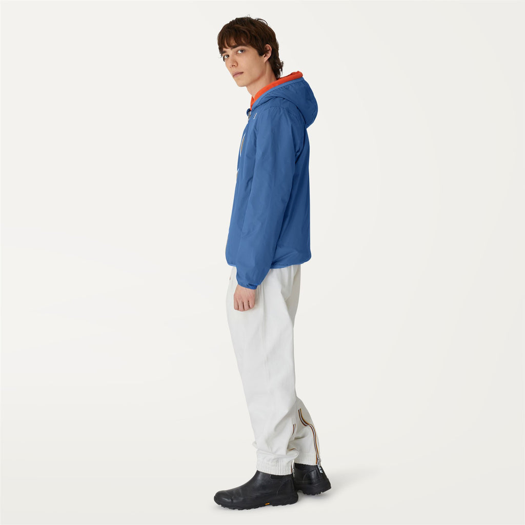 Jackets_Man_JACQUES PLUS.2 DOUBLE_Short_Blue Smoked - Orange - Commercial 5