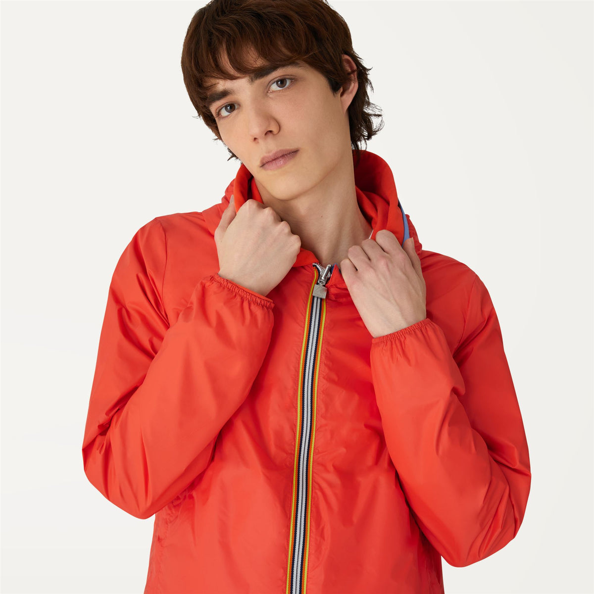 Jackets_Man_JACQUES PLUS.2 DOUBLE_Short_Blue Smoked - Orange - Commercial 7