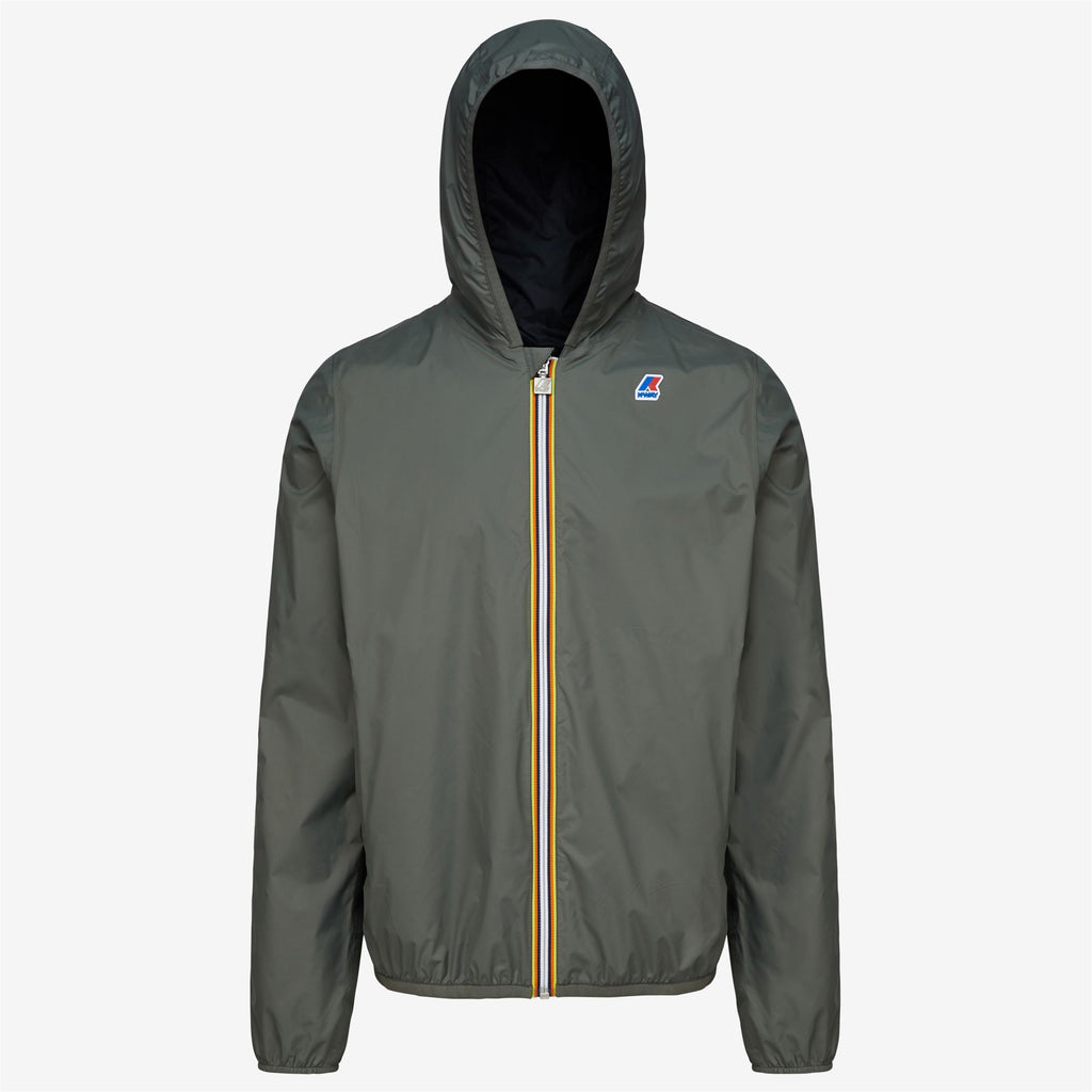 Jackets_MAN_JACQUES PLUS.2 DOUBLE_Short_GREEN BLACKISH  - Black Pure - Commercial 1