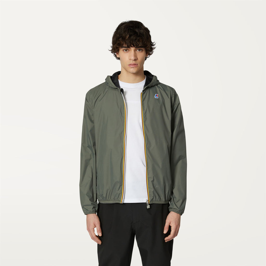 Jackets_MAN_JACQUES PLUS.2 DOUBLE_Short_GREEN BLACKISH  - Black Pure - Commercial 4