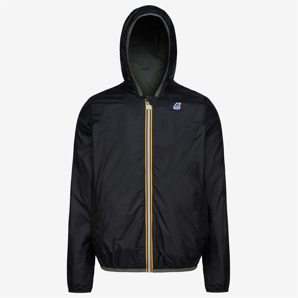 Jackets_MAN_JACQUES PLUS.2 DOUBLE_Short_GREEN BLACKISH  - Black Pure - Commercial 2
