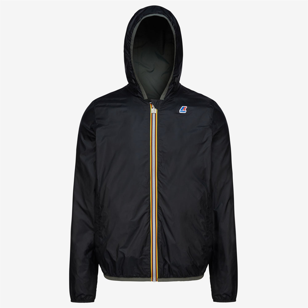 Jackets_MAN_JACQUES PLUS.2 DOUBLE_Short_GREEN BLACKISH  - Black Pure - Commercial 2
