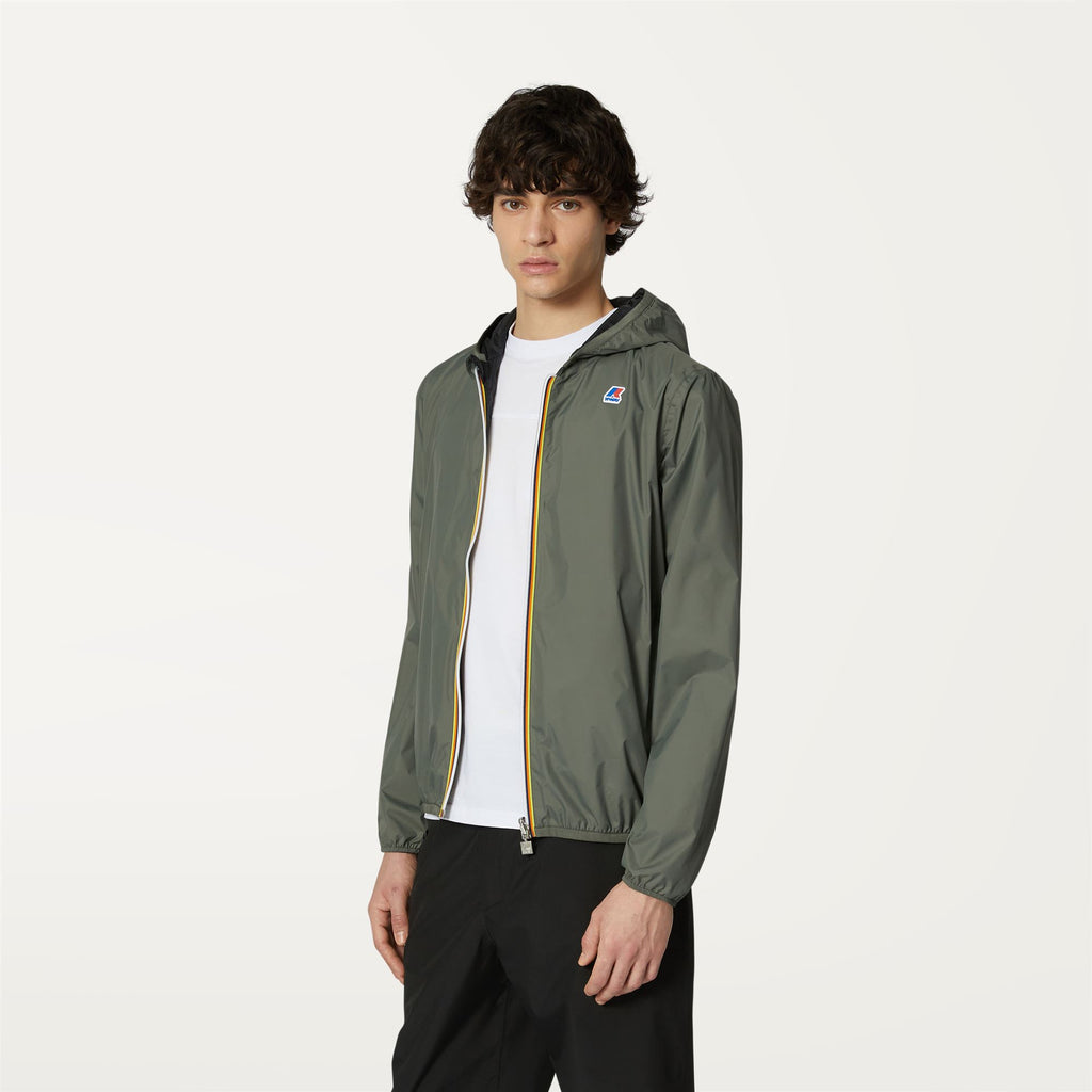 Jackets_MAN_JACQUES PLUS.2 DOUBLE_Short_GREEN BLACKISH  - Black Pure - Commercial 5
