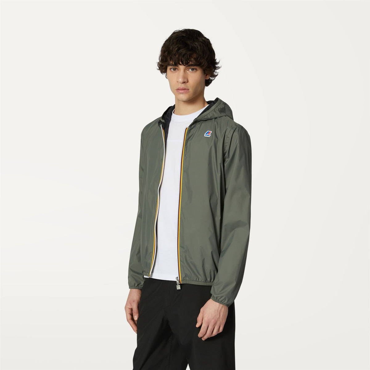 Jackets_MAN_JACQUES PLUS.2 DOUBLE_Short_GREEN BLACKISH  - Black Pure - Commercial 5