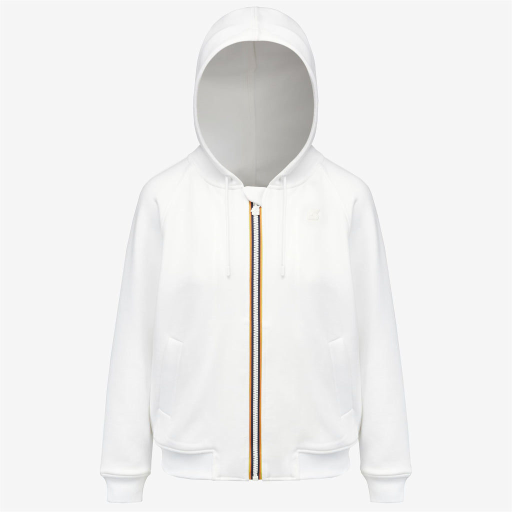Fleece_WOMAN_LYDIE LIGHT SPACER_Jacket_White - Commercial 1