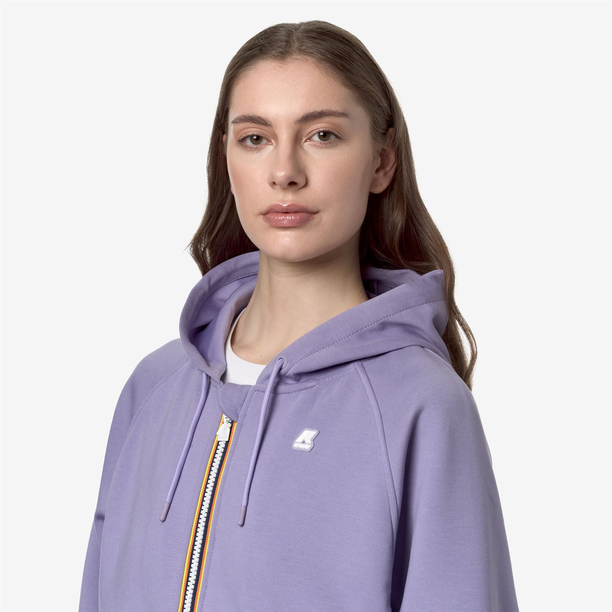 Fleece_Woman_LYDIE LIGHT SPACER_Jacket_Violet Glicine - Commercial 7