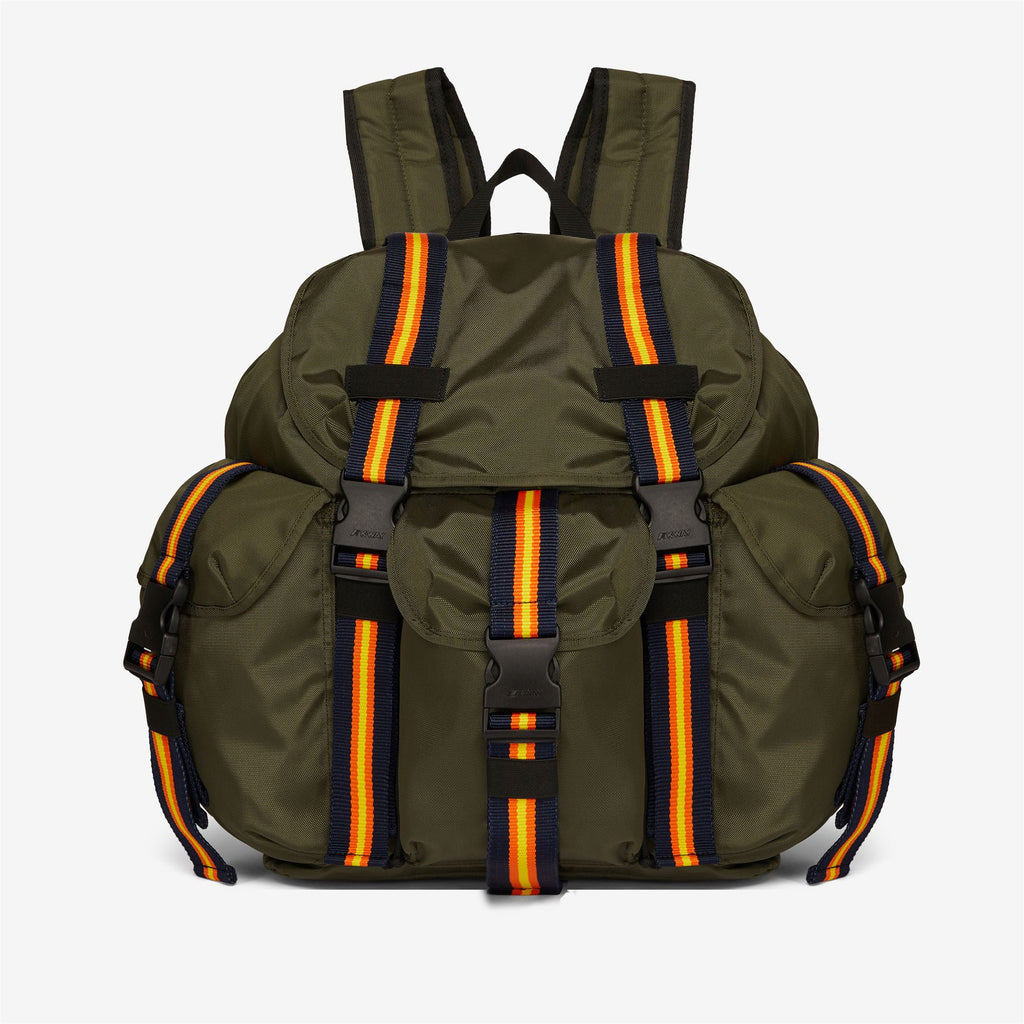 Bags_Unisex_LEO_Backpack_GREEN BLACKISH - Commercial 1