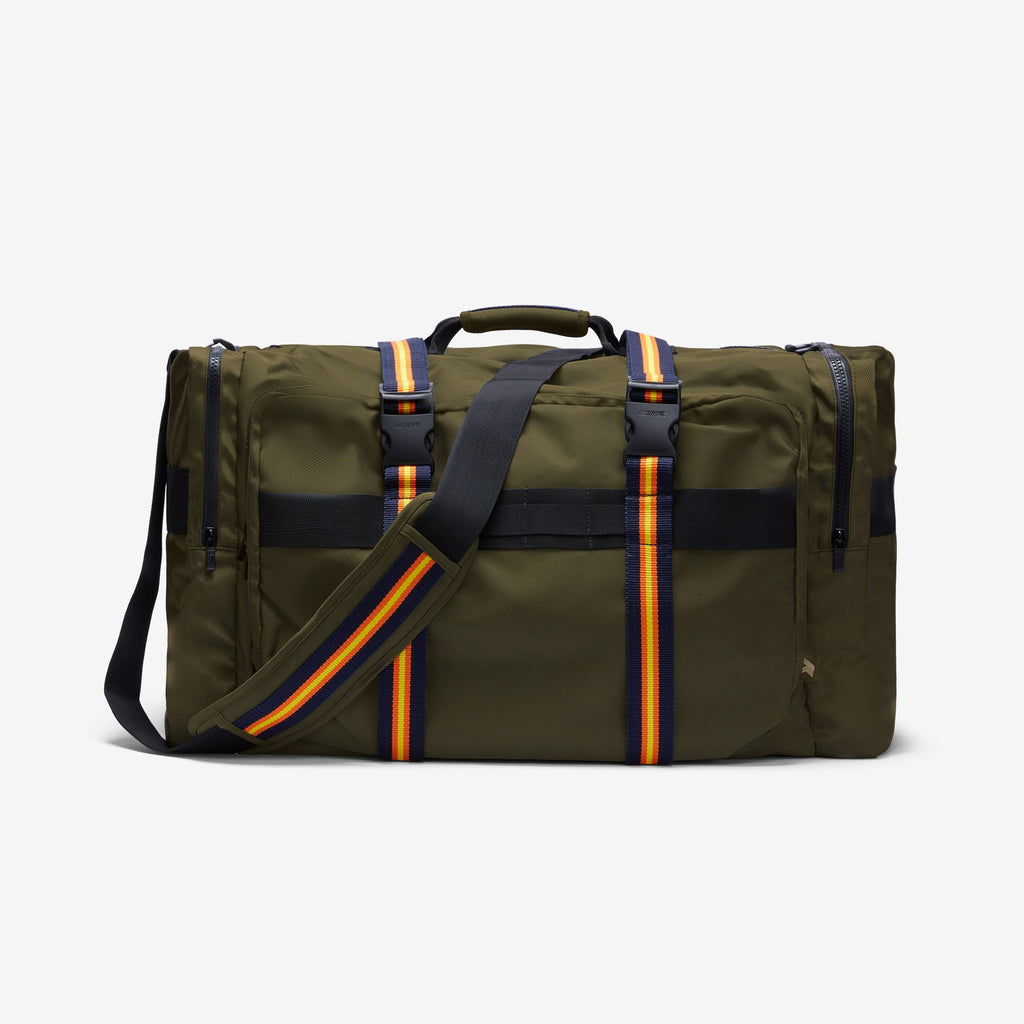 Bags_Unisex_ESSONNE_Duffle_GREEN BLACKISH - Commercial 1