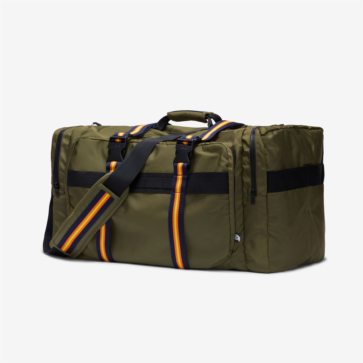 Bags_Unisex_ESSONNE_Duffle_GREEN BLACKISH - Commercial 2