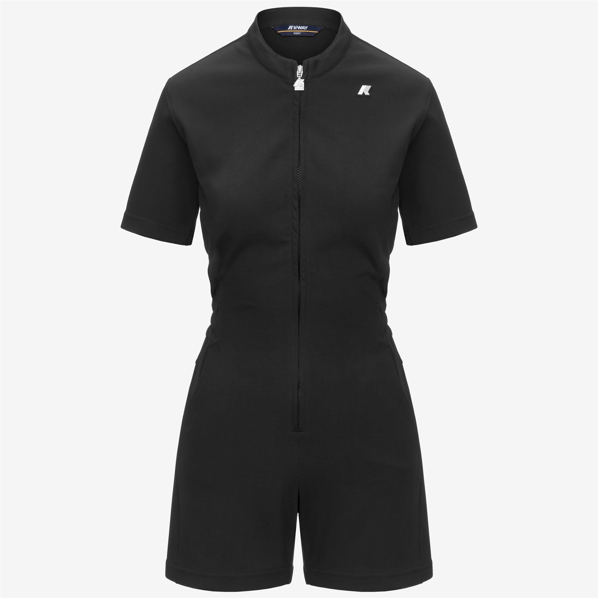 Sport Suits_WOMAN_ODET INTERLOCK_Tracksuit_Black Pure - Commercial 1