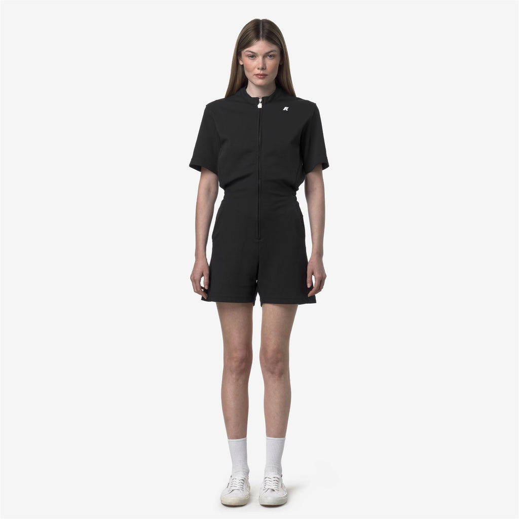 Sport Suits_WOMAN_ODET INTERLOCK_Tracksuit_Black Pure - Commercial 4