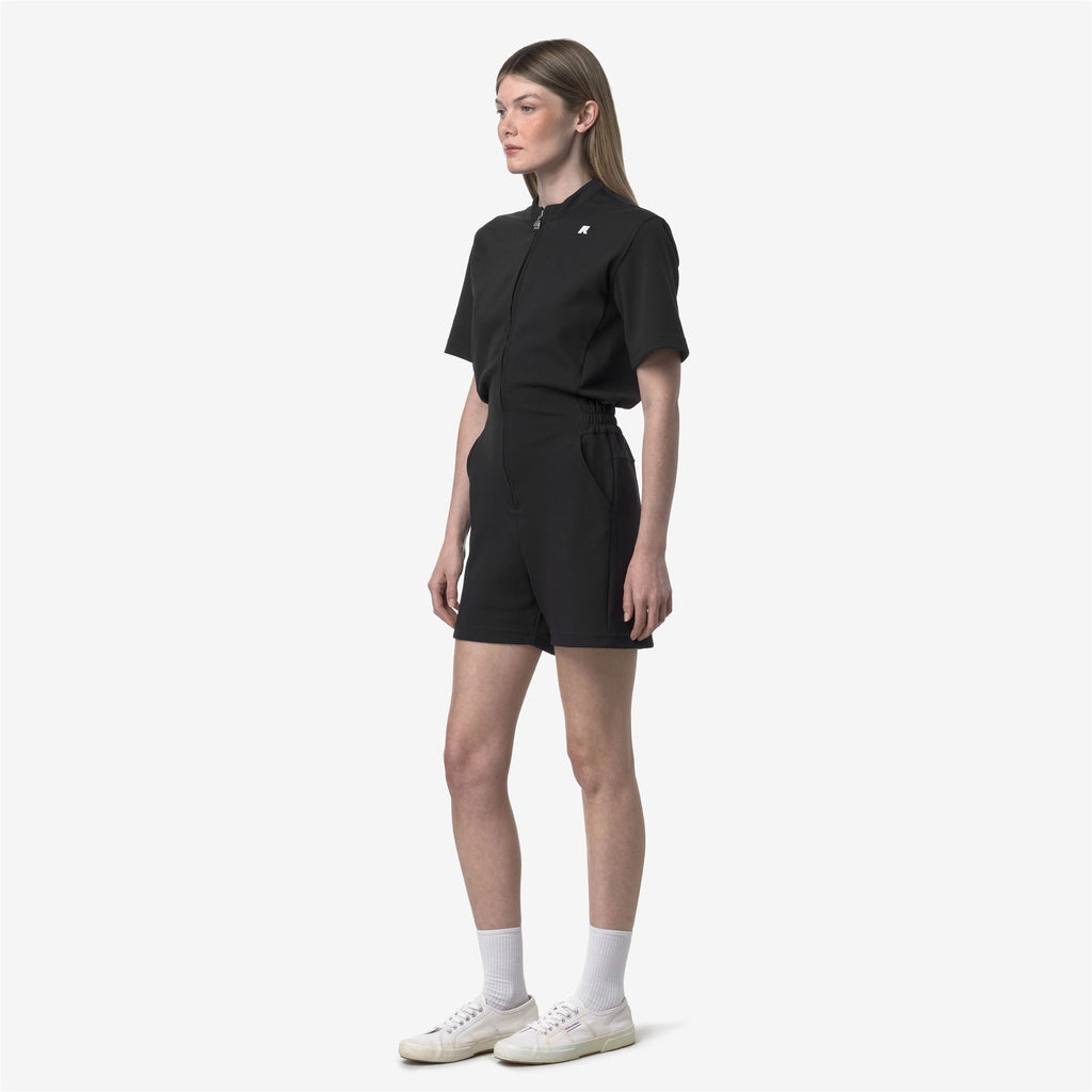 Sport Suits_WOMAN_ODET INTERLOCK_Tracksuit_Black Pure - Commercial 5