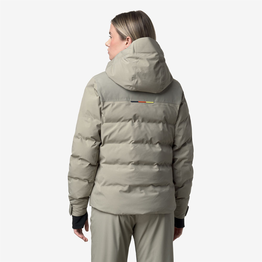 LATUEDA HQUILTED Jackets Mid Woman Green Oak 02