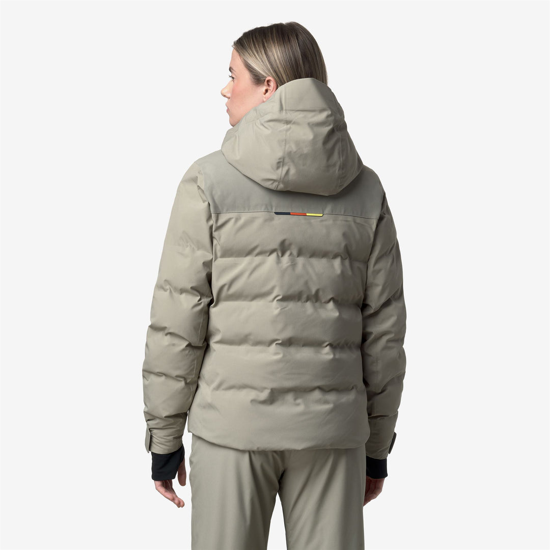 LATUEDA HQUILTED Giacche Medio Donna Green Oak main