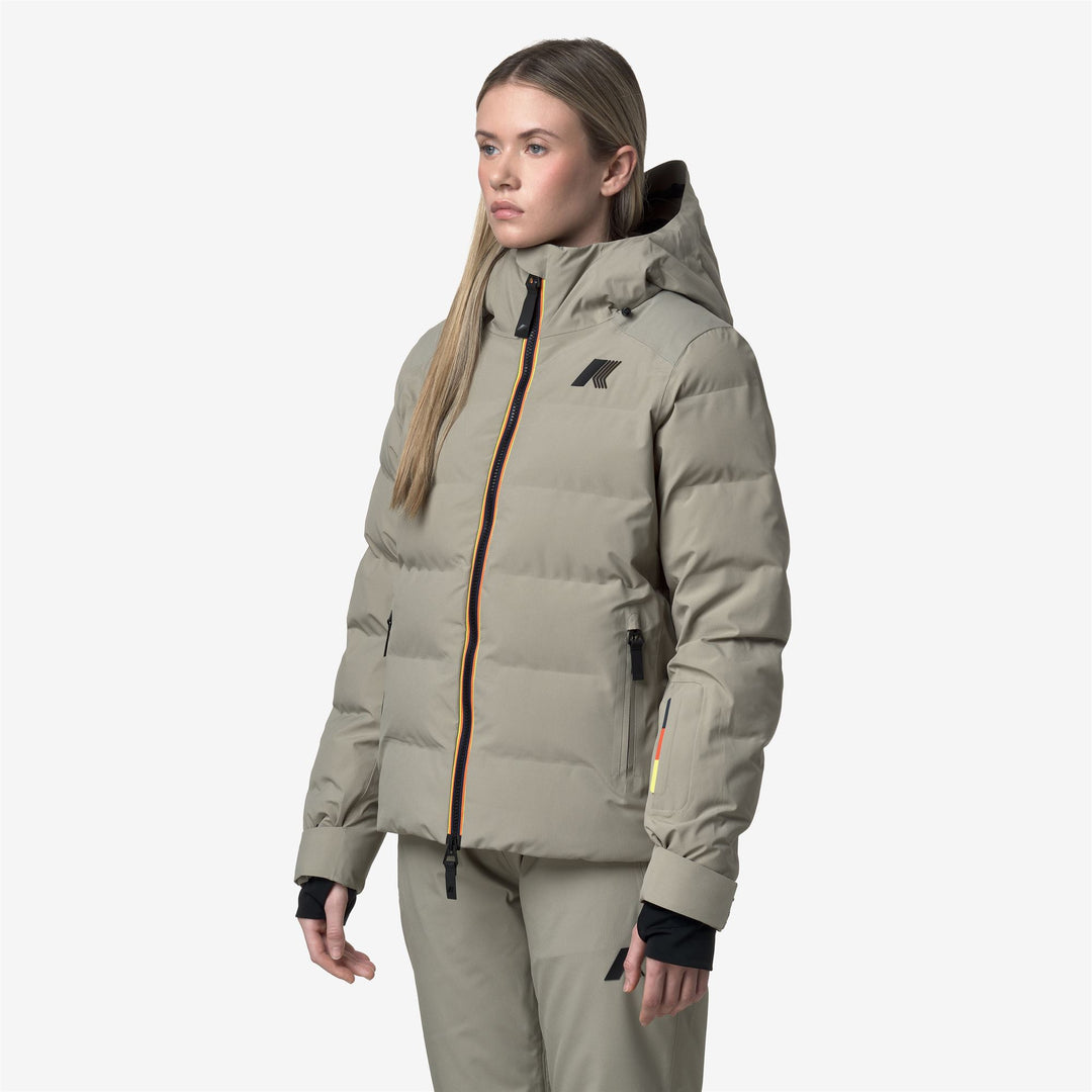 LATUEDA HQUILTED - Jackets - Medio - Donna - GREEN OAK main