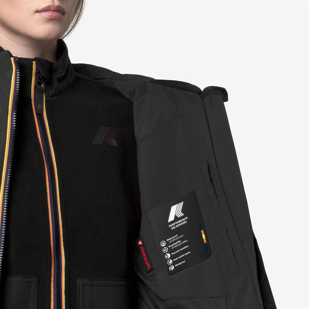 LATUEDA HQUILTED - Jackets - Medio - Donna - BLACK PURE 02