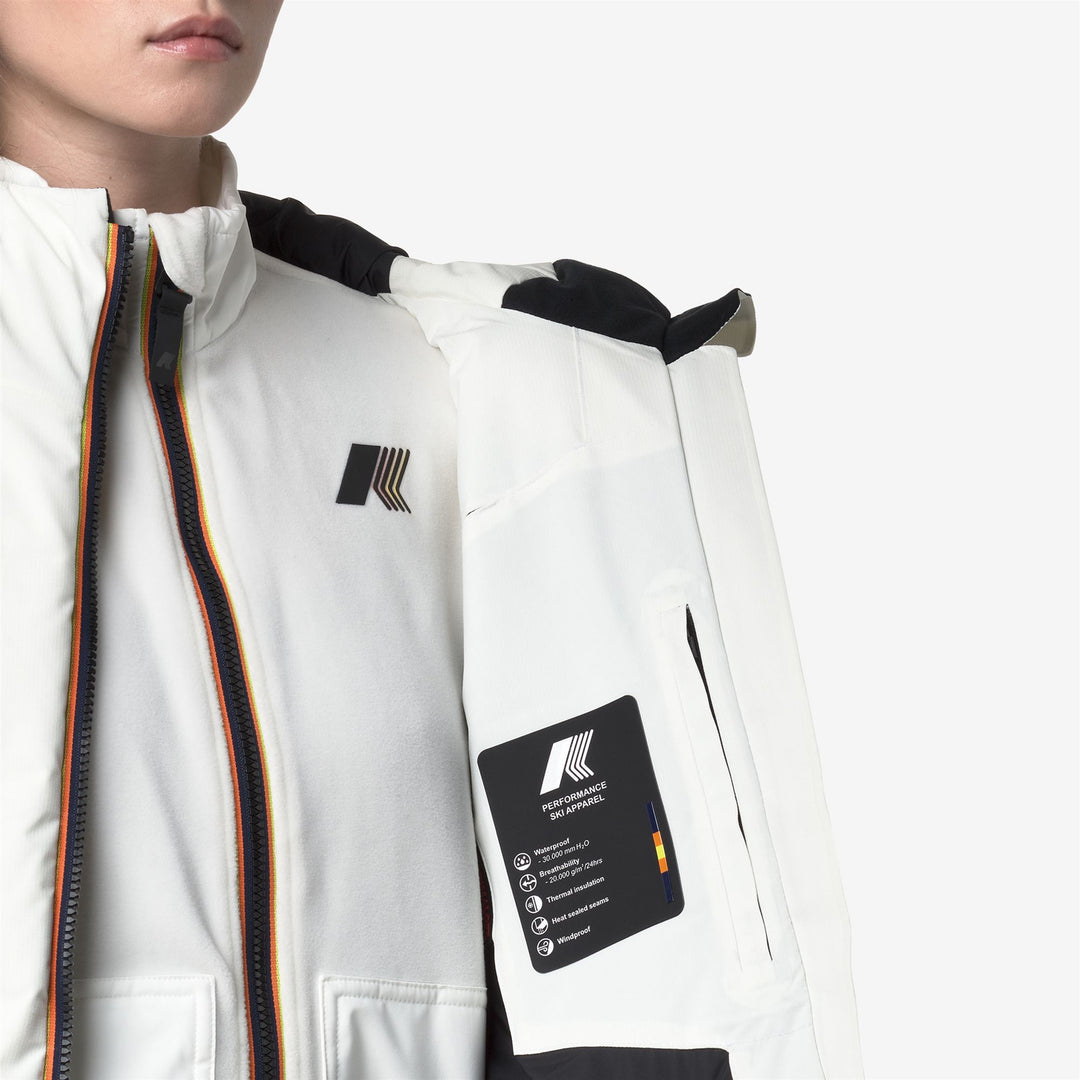 LATUEDA HQUILTED - Jackets - Medio - Donna - WHITE GARDENIA main