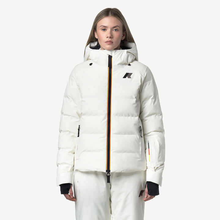LATUEDA HQUILTED Giacche Medio Donna White Gardenia 1