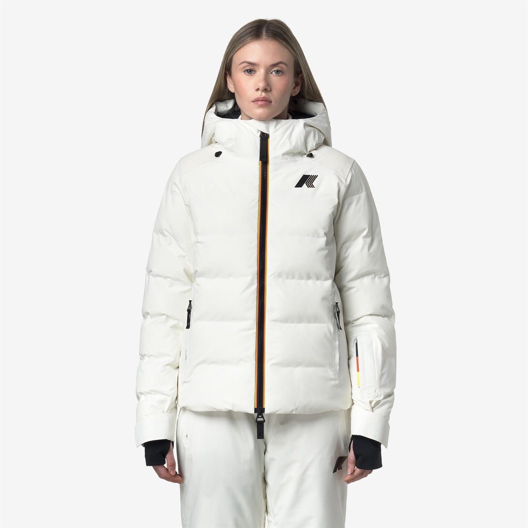 LATUEDA HQUILTED - Jackets - Medio - Donna - WHITE GARDENIA main