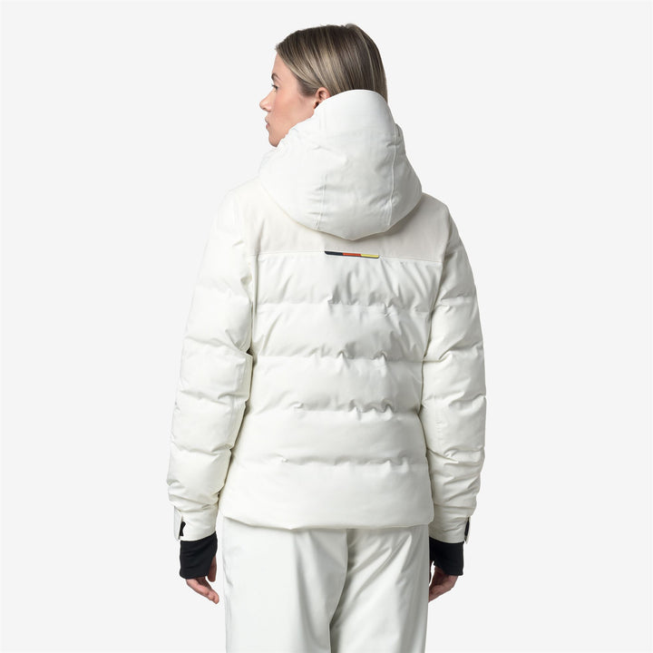 LATUEDA HQUILTED - Jackets - Medio - Donna - WHITE GARDENIA 7