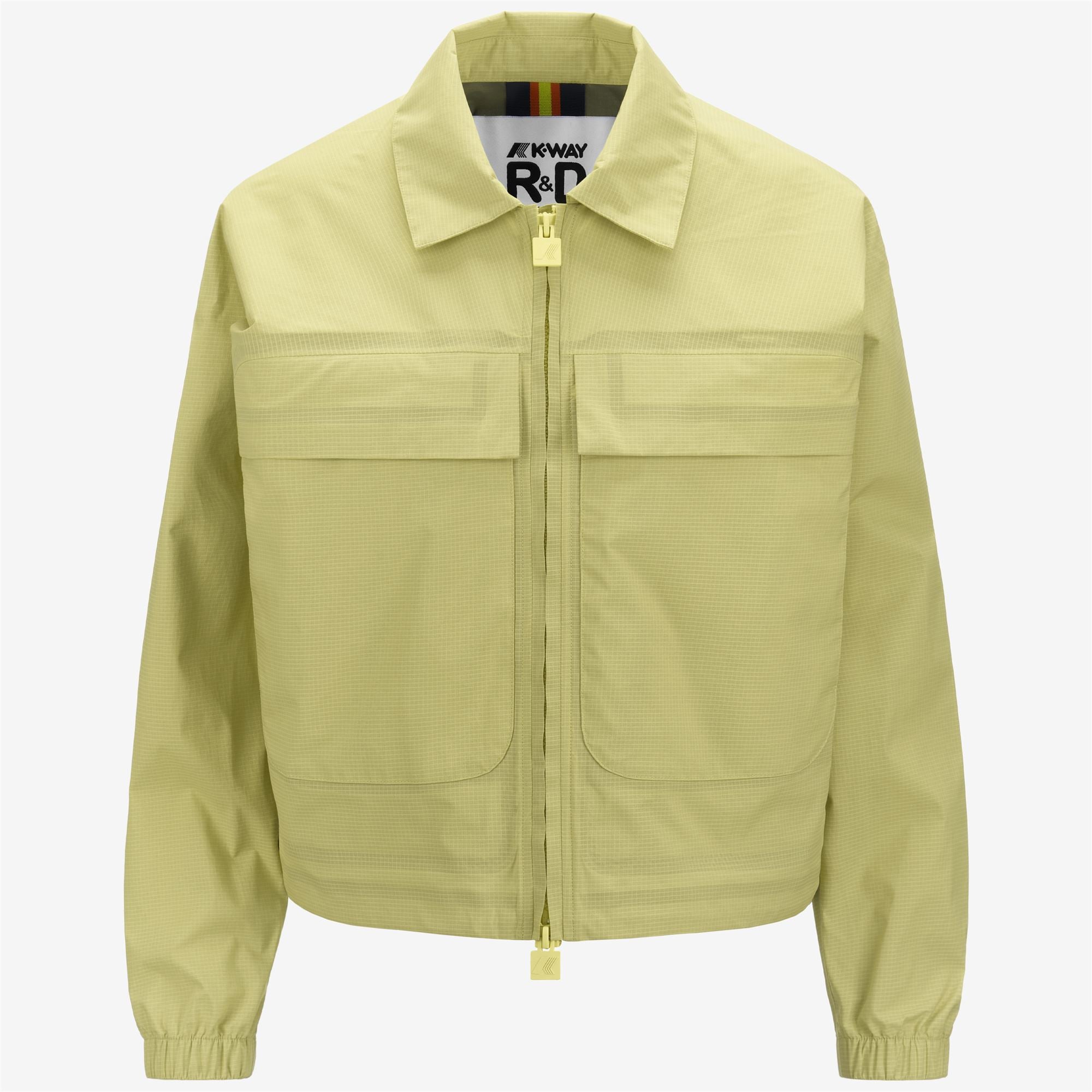 Jackets_WOMAN_SOI-SHELL_Short_Yellow Soleil - Commercial 1