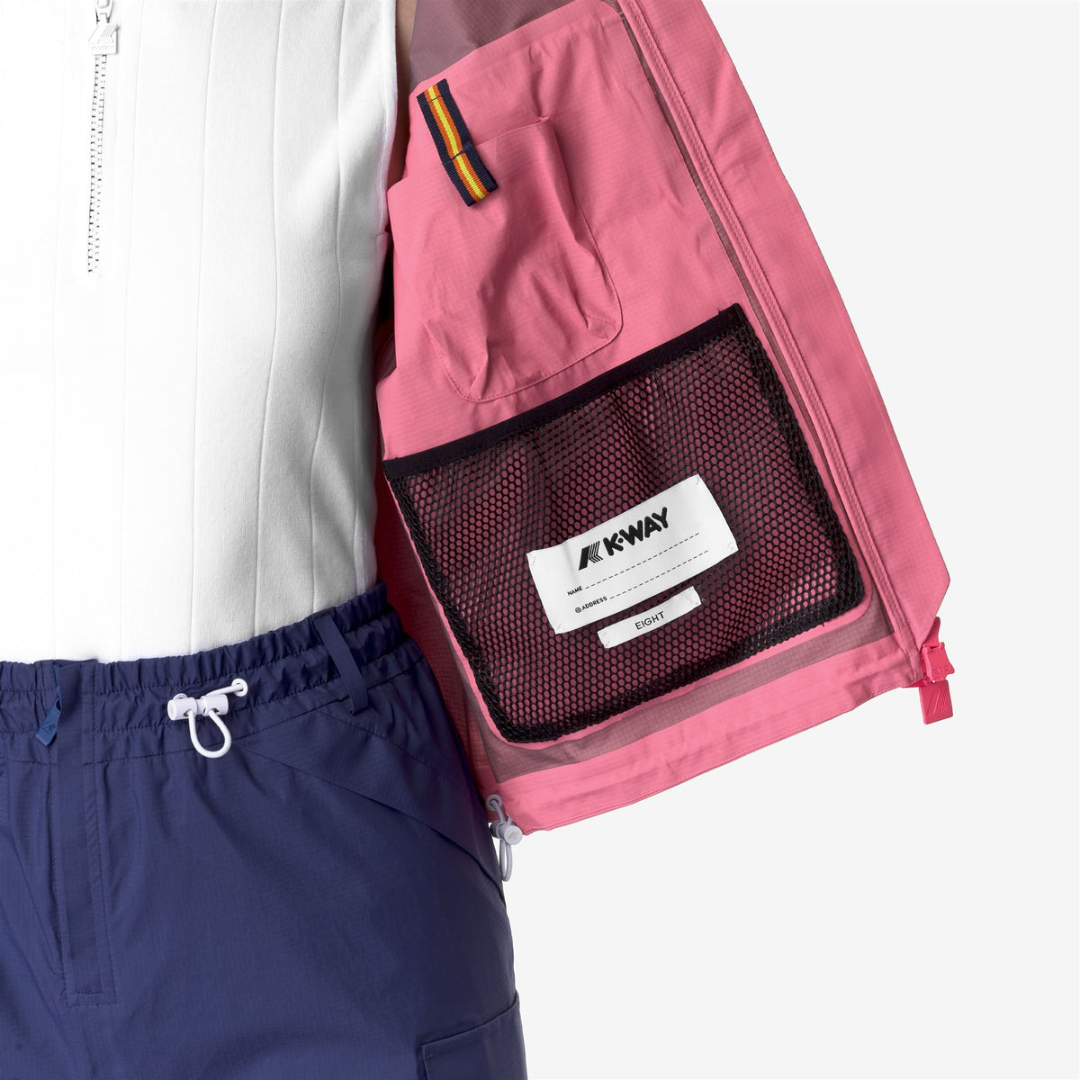 Jackets_WOMAN_SOI-SHELL_Short_Pink Camellia - Commercial 7