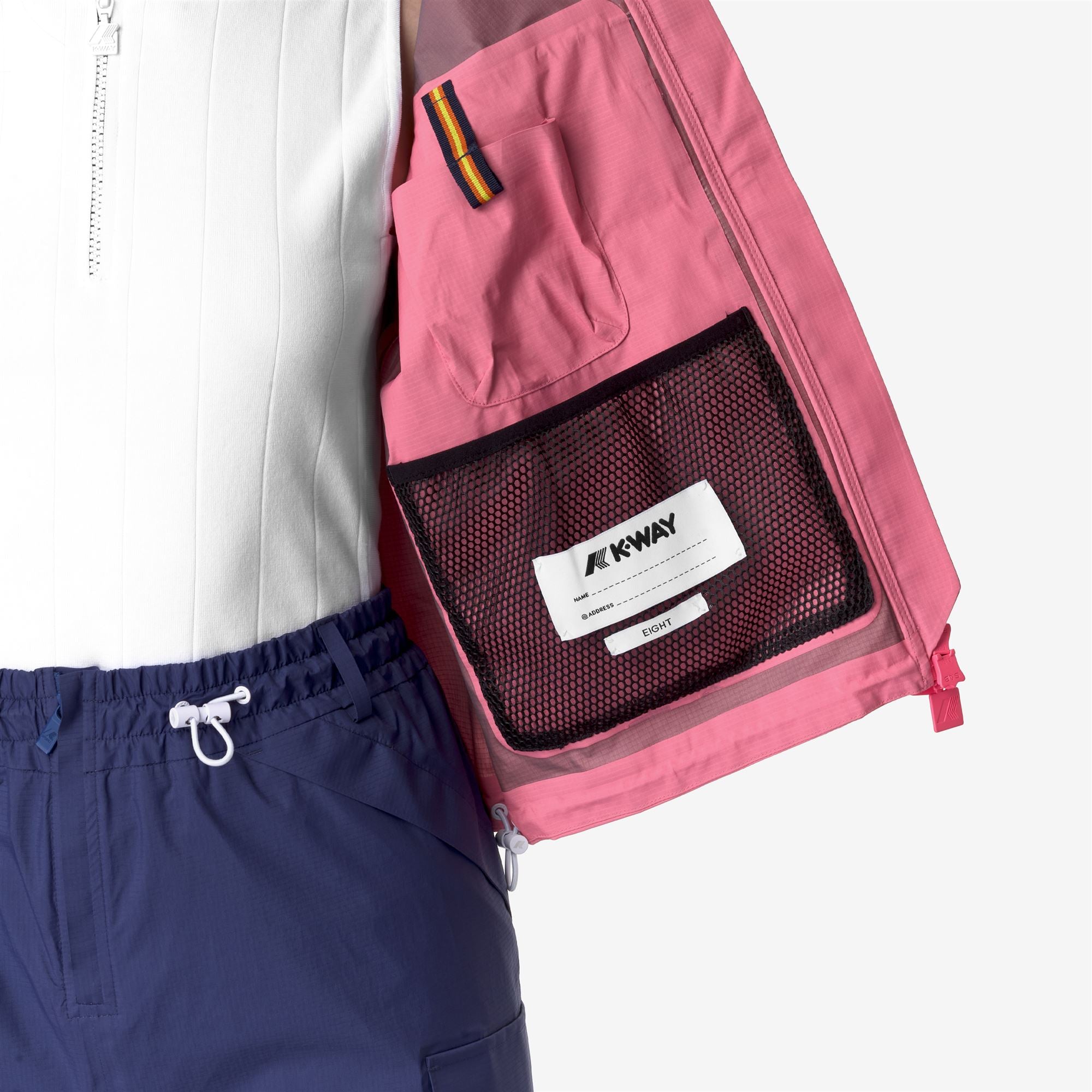 Jackets_WOMAN_SOI-SHELL_Short_Pink Camellia - Commercial 7