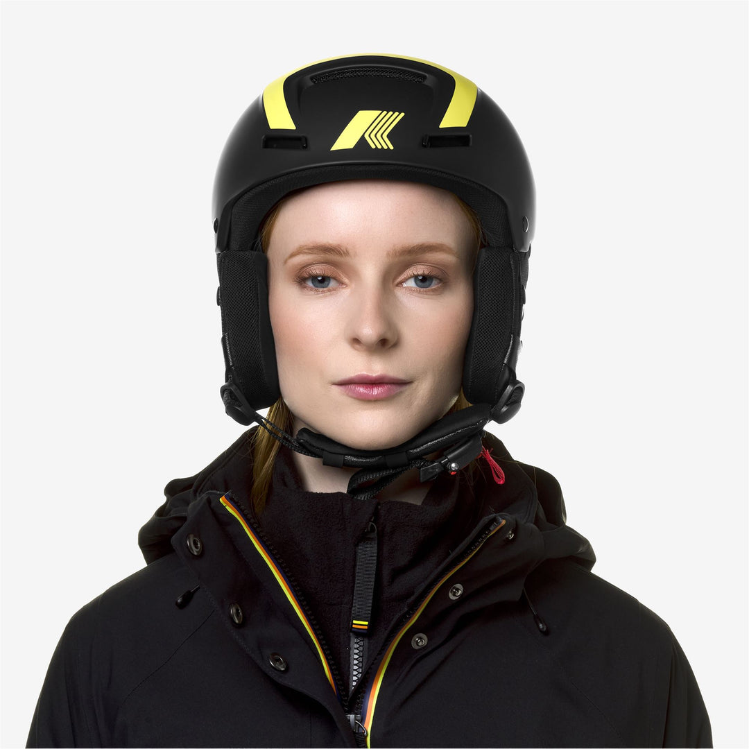 Casco da Sci Unisex Nero con Design Multicolore main