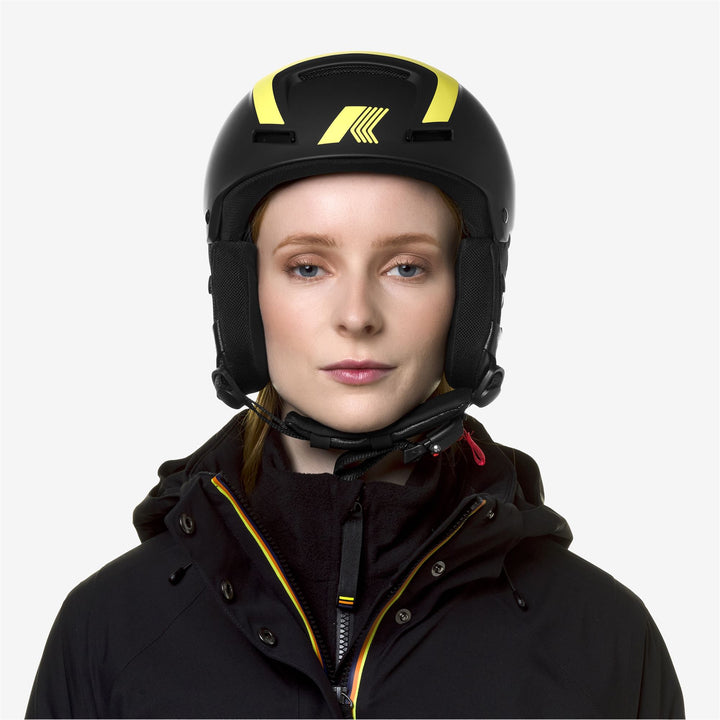 Casco da Sci Unisex Nero con Design Multicolore 2