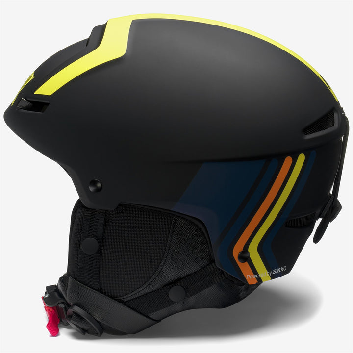 Casco da Sci Unisex Nero con Design Multicolore 7