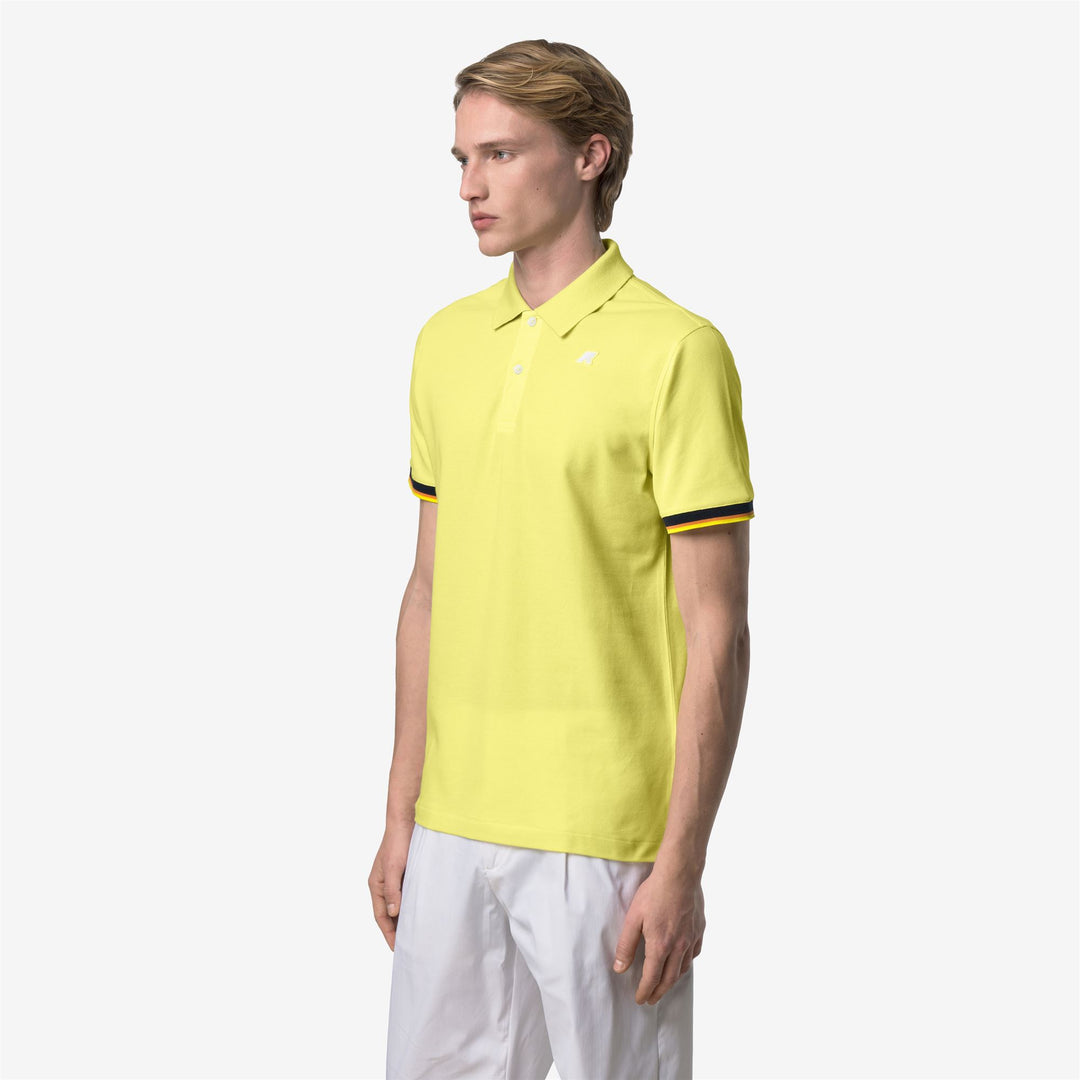 Acacia Green Men's Stretch Cotton Polo Shirt for City Wear main