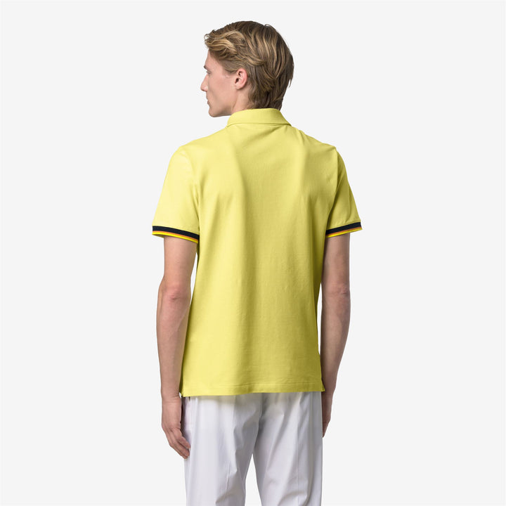 Acacia Green Men's Stretch Cotton Polo Shirt for City Wear 5