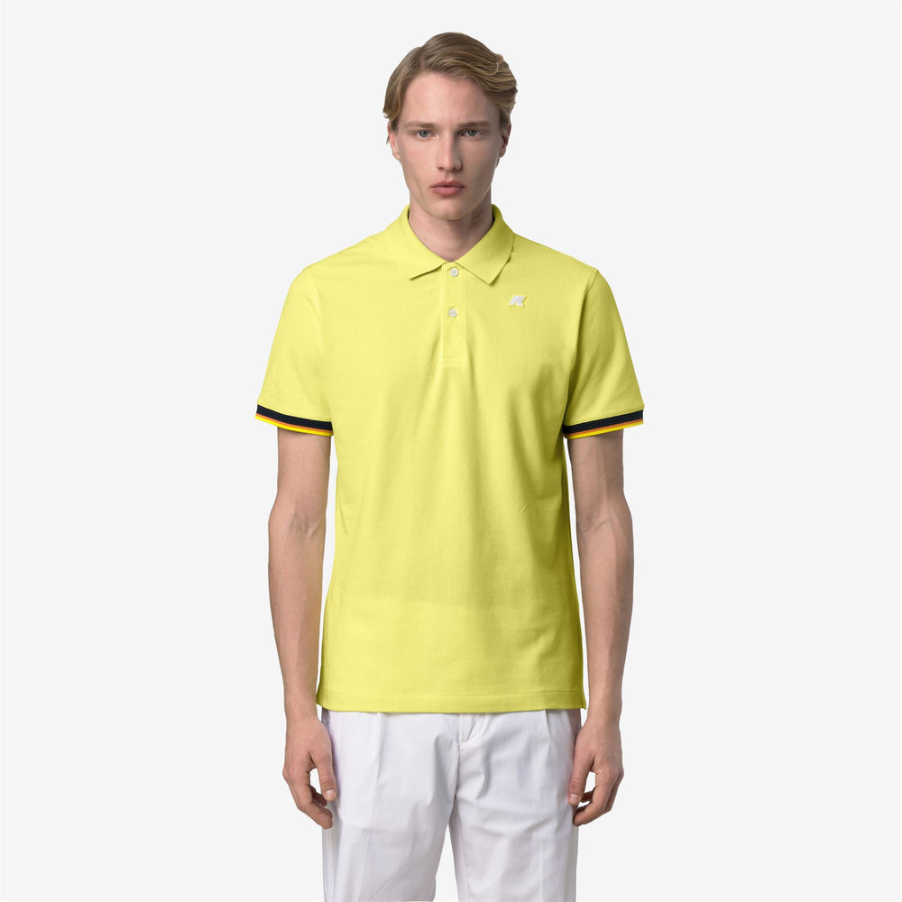 Acacia Green Men's Stretch Cotton Polo Shirt for City Wear 02