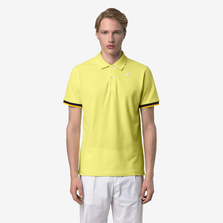 Acacia Green Men's Stretch Cotton Polo Shirt for City Wear 3