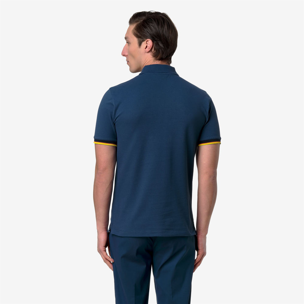 Polo Shirts_Man_VINCENT SLIM PIQUE_Polo_Blue Insignia - Commercial 6