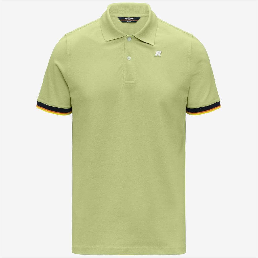 VINCENT PIQUE SLIM Polo Shirt Polo Uomo Green Dk Lime main