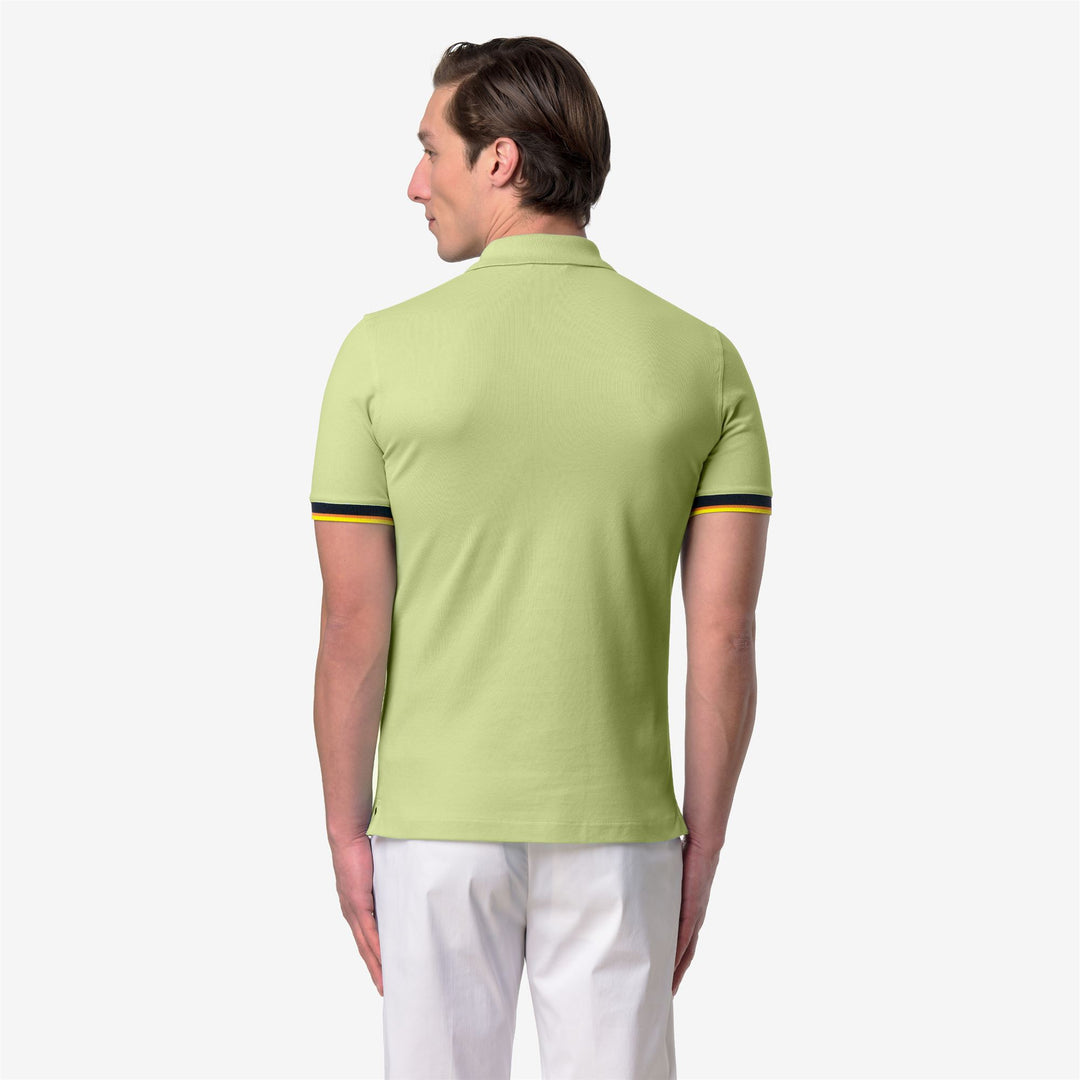 VINCENT PIQUE SLIM Polo Shirt Polo Uomo Green Dk Lime main