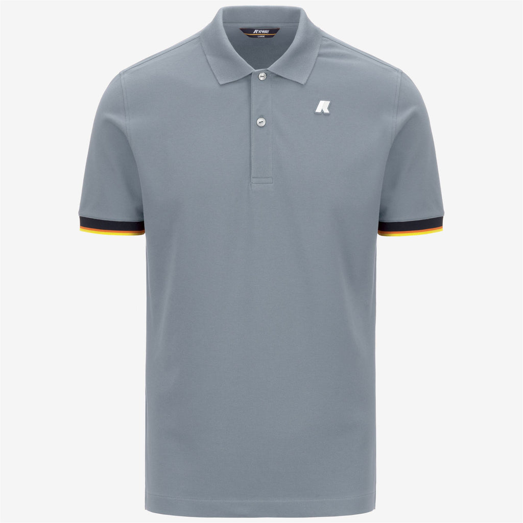 Polo Shirts_MAN_VINCENT PIQUE_Polo_Grey Md - Commercial 1