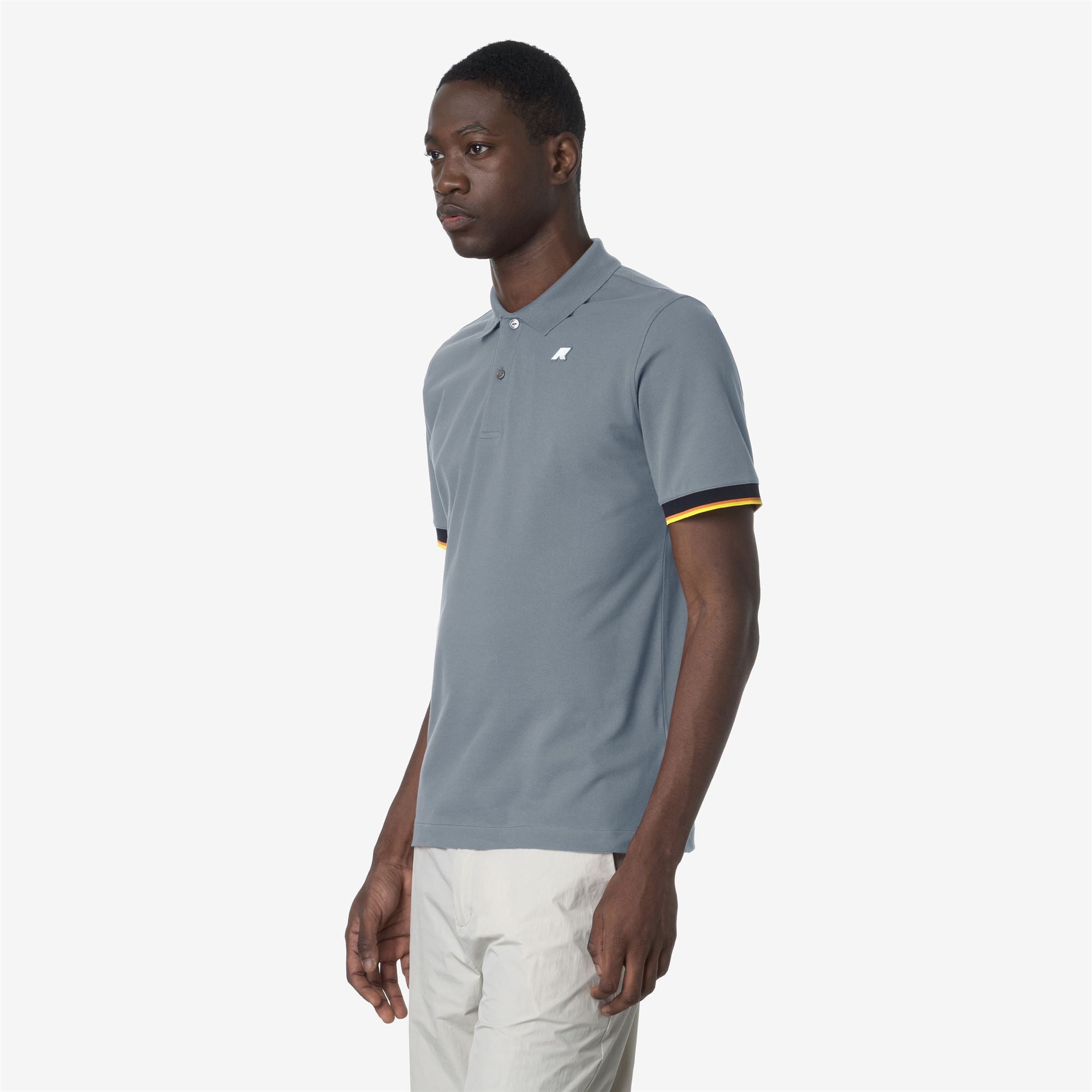 Polo Shirts_MAN_VINCENT PIQUE_Polo_Grey Md - Commercial 5