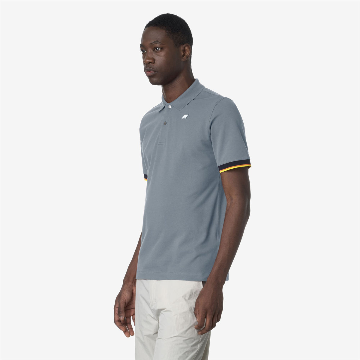 Polo Shirts_MAN_VINCENT PIQUE_Polo_Grey Md - Commercial 5