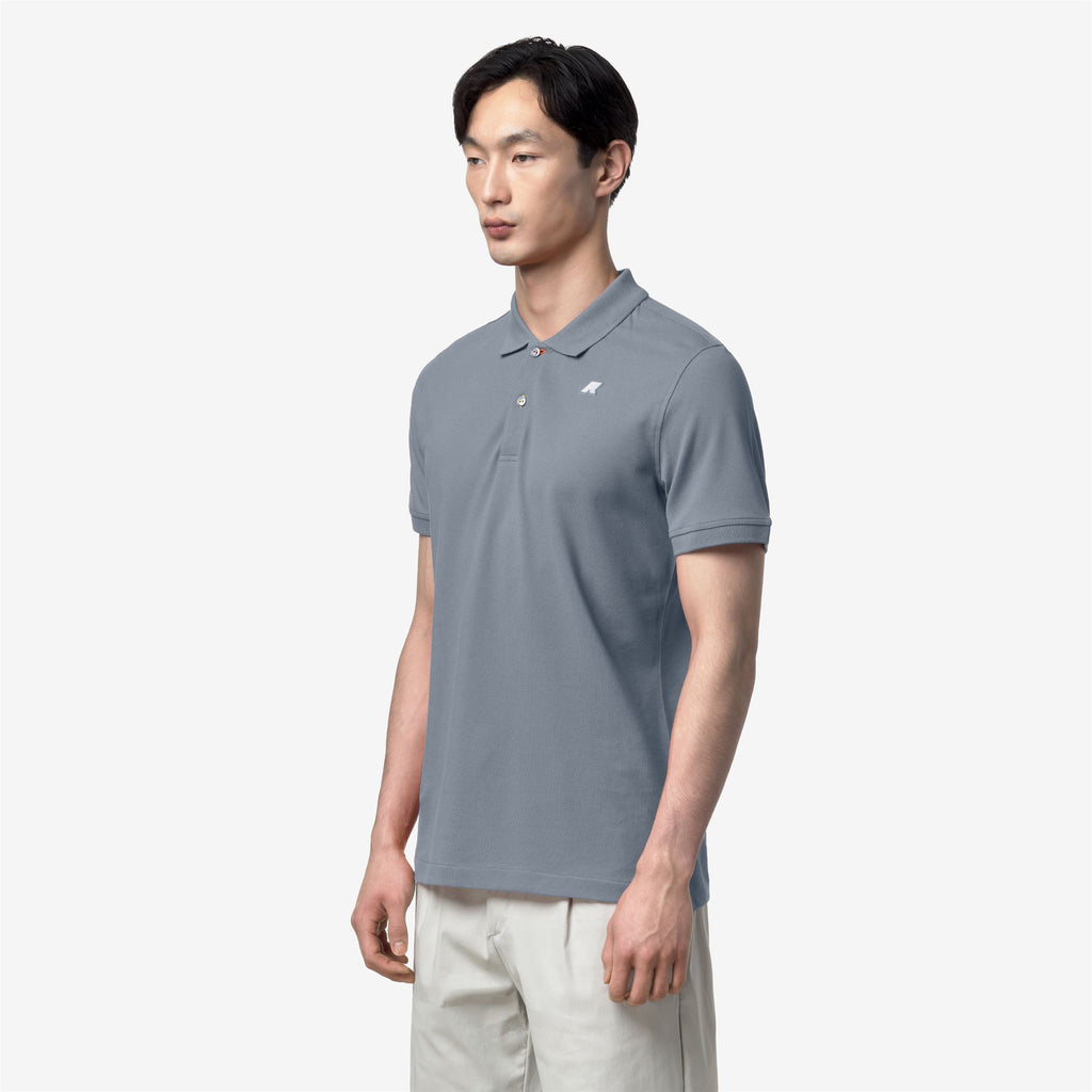 Polo Shirts_MAN_VINNIE PIQUE_Polo_Grey Md - Commercial 5