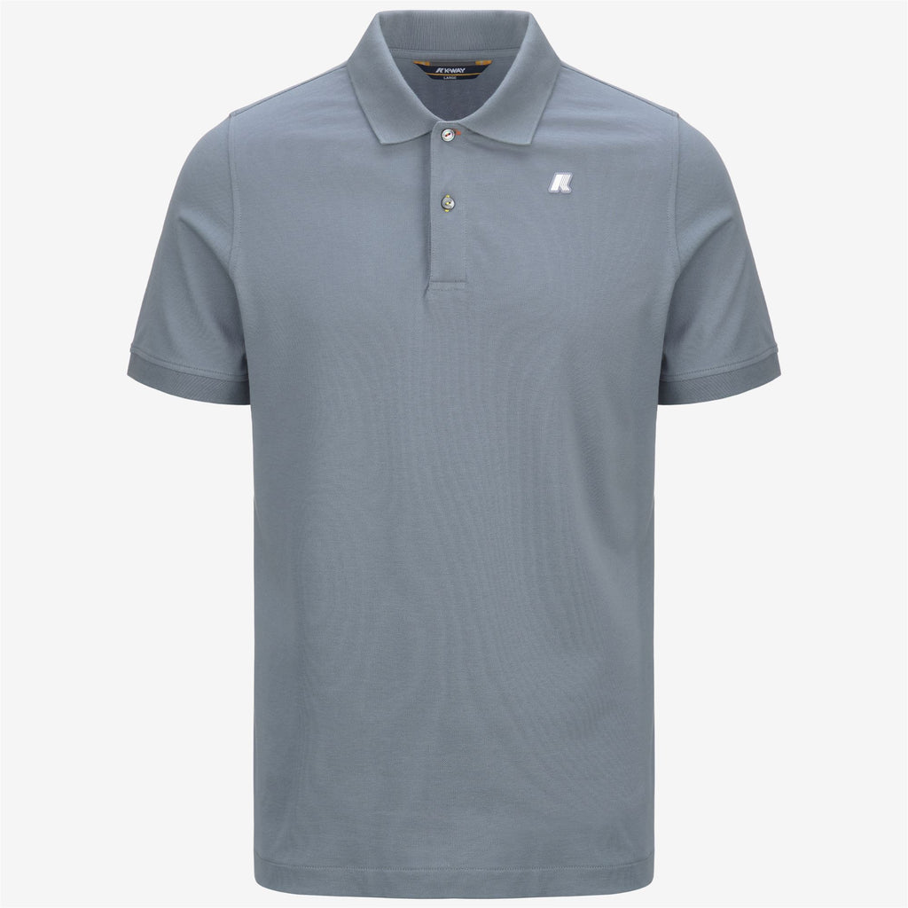 Polo Shirts_MAN_VINNIE PIQUE_Polo_Grey Md - Commercial 1