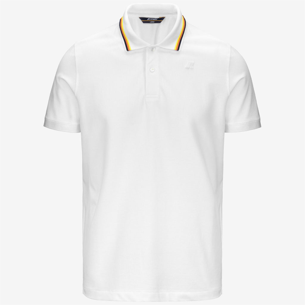 Polo Shirts_MAN_JUD PIQUE_Polo_White - Commercial 1