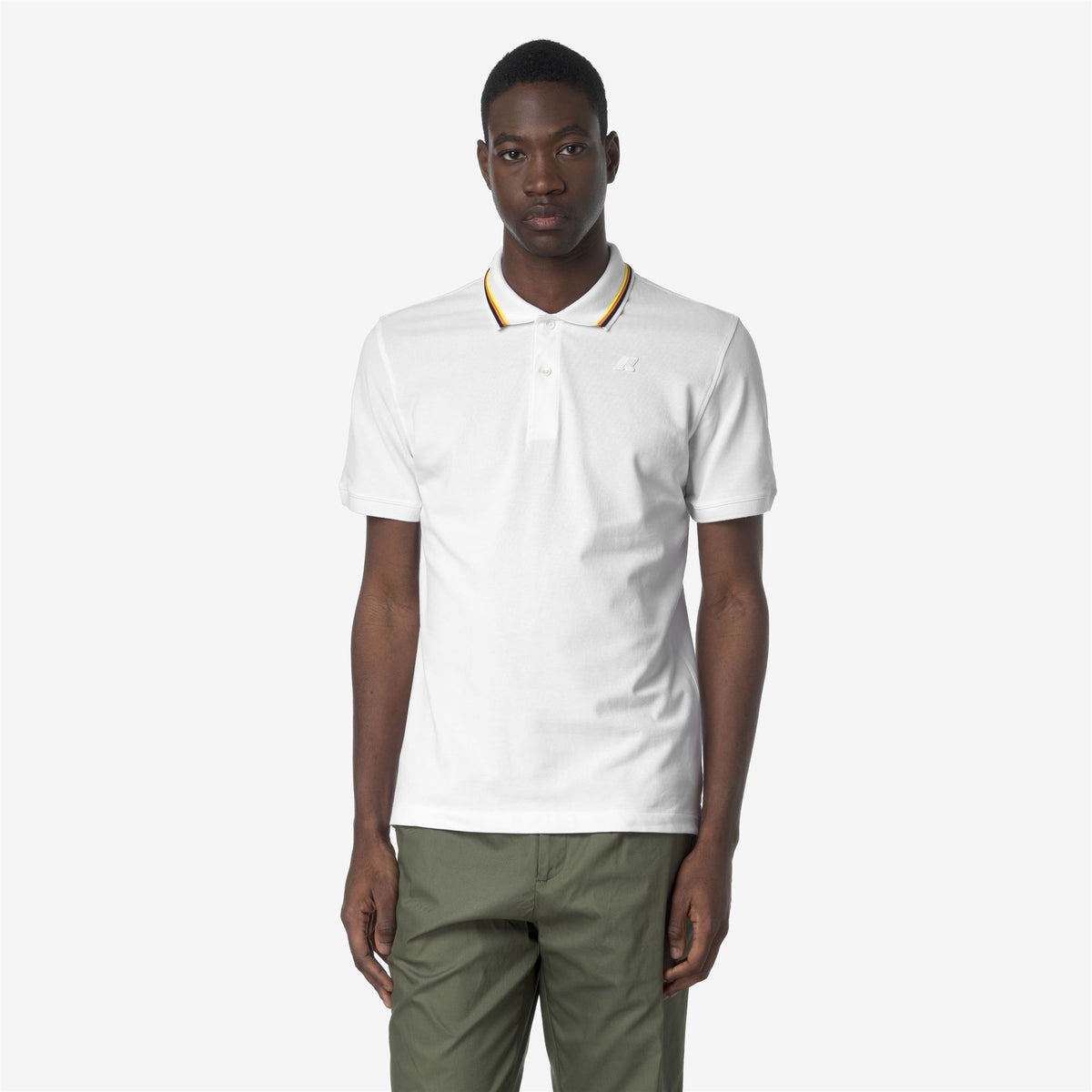 Polo Shirts_MAN_JUD PIQUE_Polo_White - Commercial 4