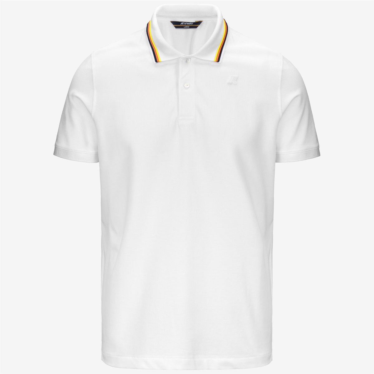 Polo Shirts_MAN_JUD PIQUE_Polo_White - Commercial 1