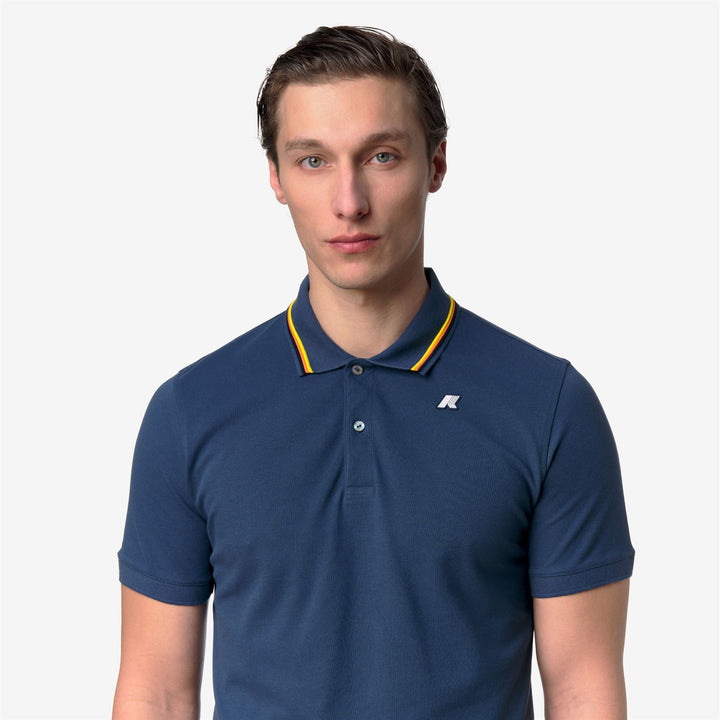JUD PIQUE SLIM - Polo Shirts - Polo - Man - BLUE INSIGNIA 2